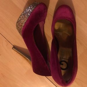 Burgundy Heels
